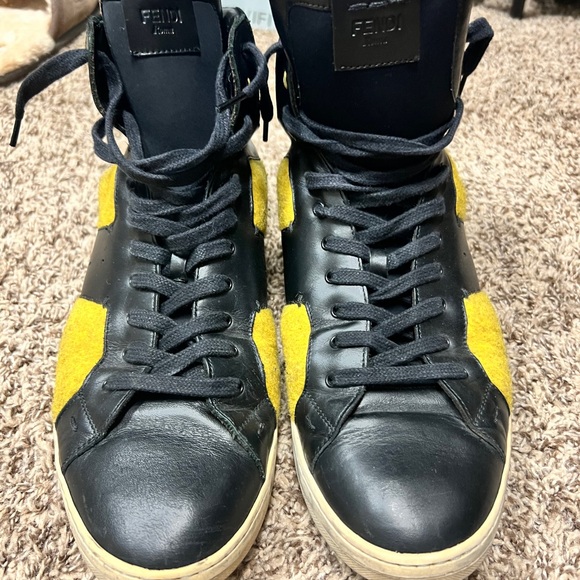 Fendi High Top Sneakers - Picture 6 of 8